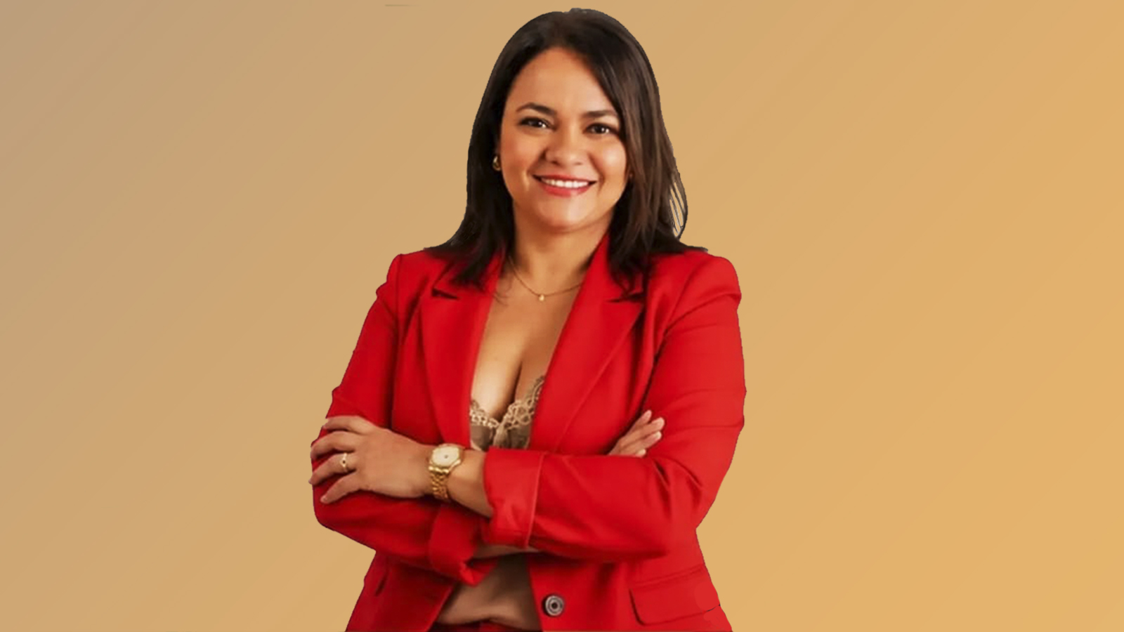 Renata Cinosi, tradutora juramentada, em retrato profissional